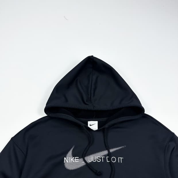 나이키 저스트 두잇 써마핏 블랙 크롭 후드티 (M 여성추천)