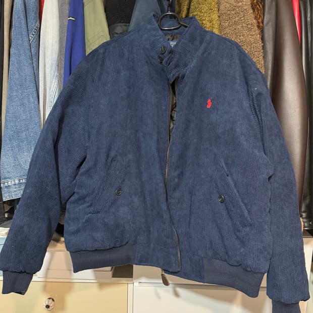 폴로 랄프로렌 코듀로이 바라쿠다 자켓 L