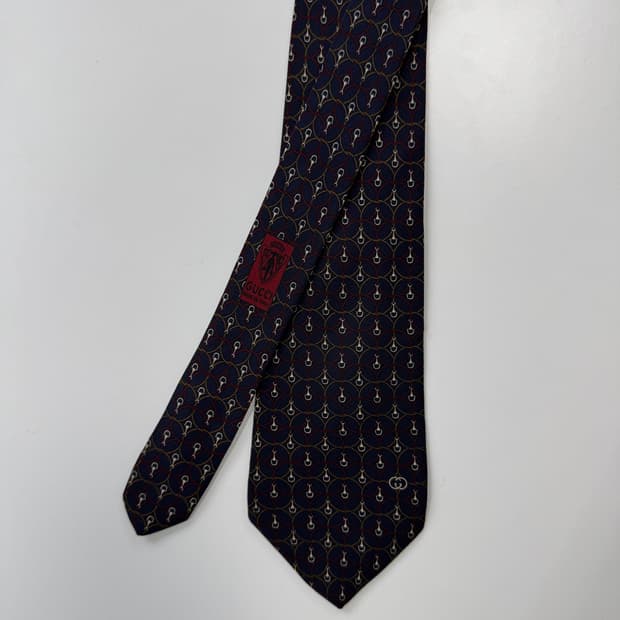 구찌(GUCCI) 심플로고 명품 정품 넥타이