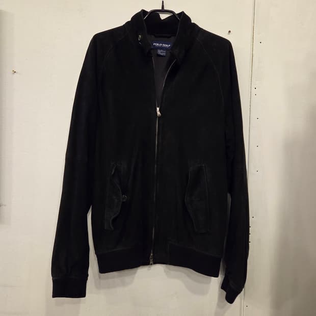 폴로 스웨이드 자켓 해링턴 바라쿠타 g9