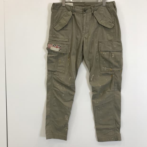 폴로 랄프로렌 데님앤서플라이 페인팅 카고팬츠 [32x32]