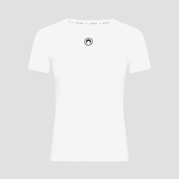 마린세르 화이트 로고 반팔 티셔츠(무료배송)