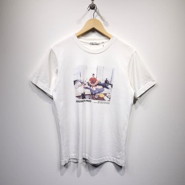 헬무트랭(HELMUT LANG)아드리엔 샐린저 아티스트 콜라보 반팔티