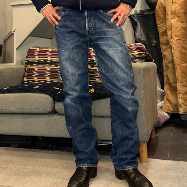 Early 00’s Levi’s 501 553 USA denim pant