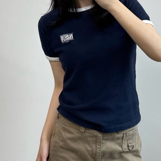 마리떼 빅토리아 링거 반팔 티셔츠