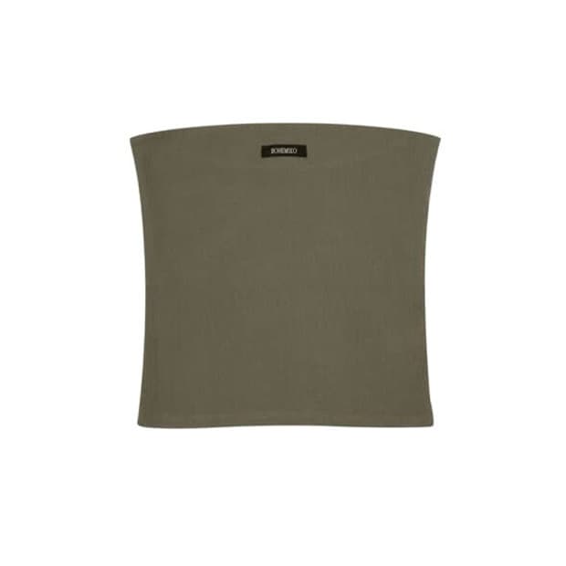 보헤미안서울 베이직 튜브 탑 카키