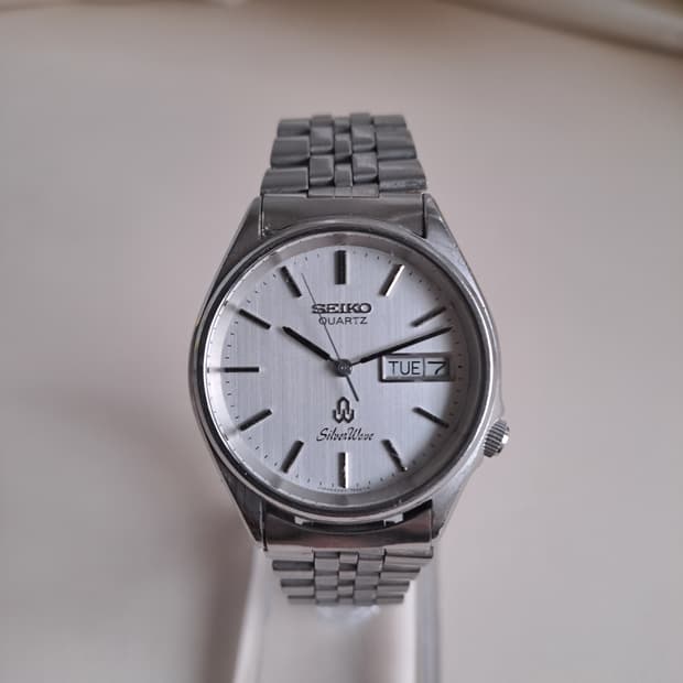 세이코 콰츠 실버웨이브