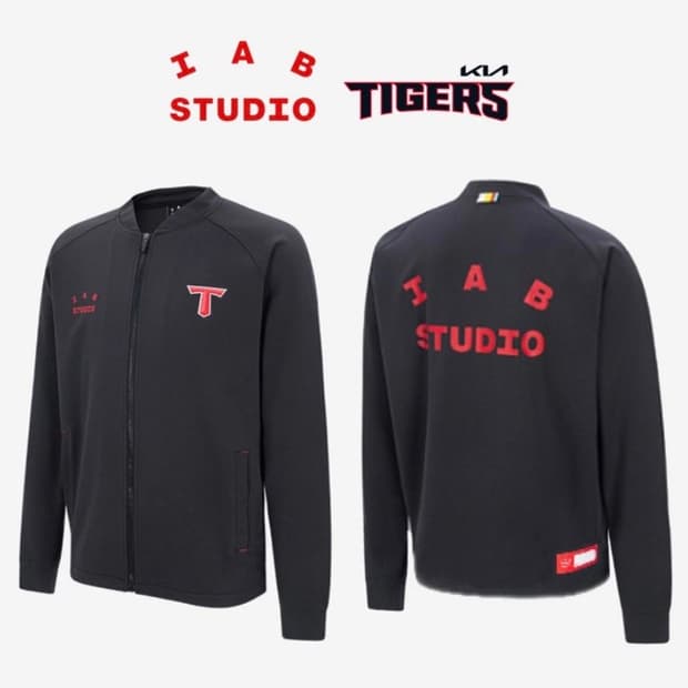 [정품] 아이앱 스튜디오 x 기아 타이거즈 어센틱 트레이닝 져지자켓(M)