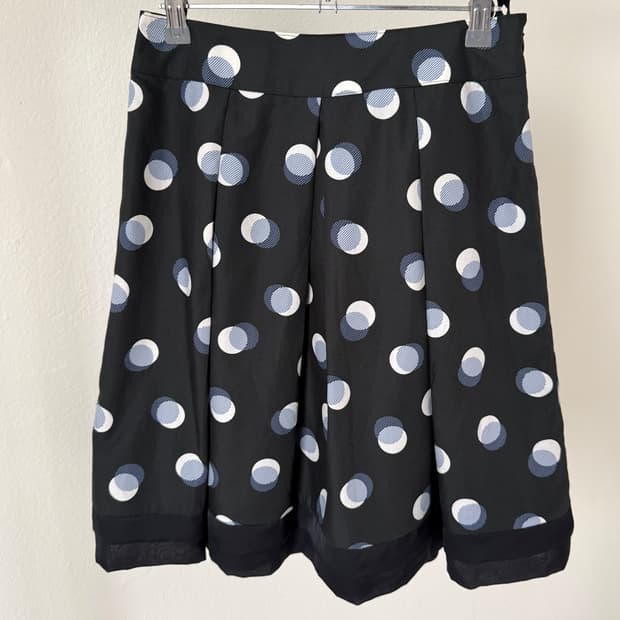 빈티지 미디 스커트