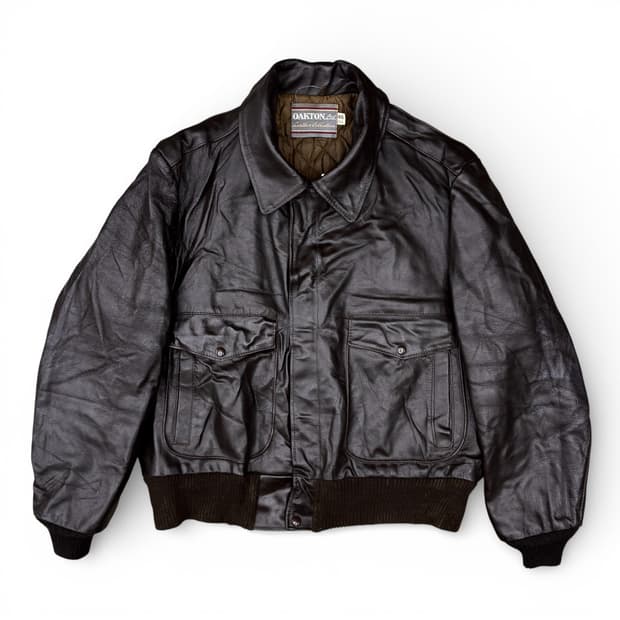 80's Oakton A-2 봄버 자켓