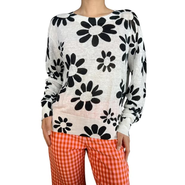 빔바이롤라 데이지 시어 니트 [새상품]