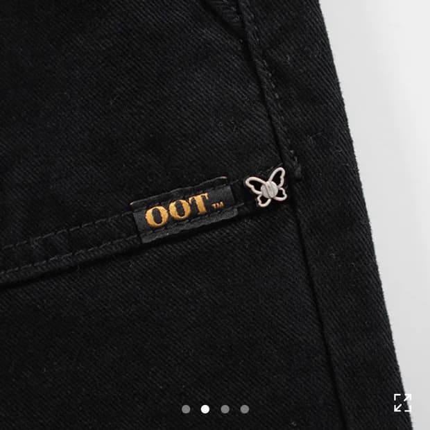 ootj 부츠컷 버터플 루즈 / 코비 루즈핏 부츠컷 데님 S