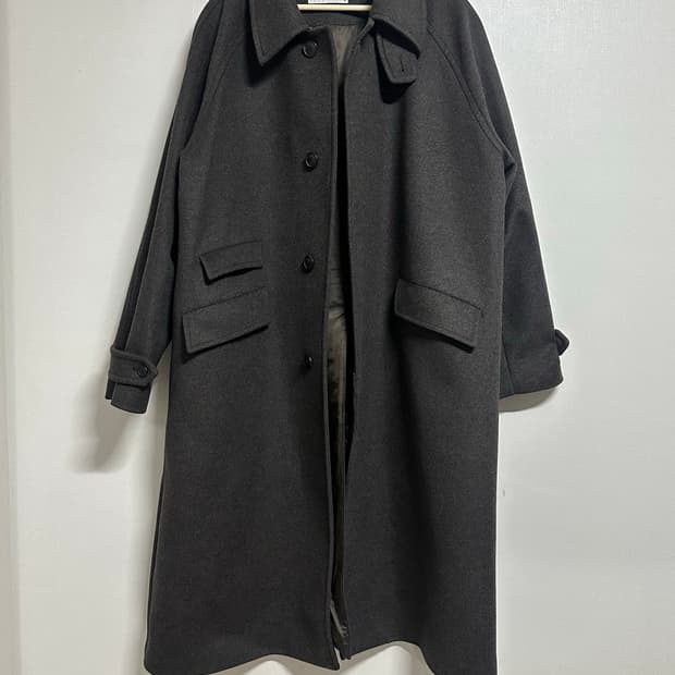 비슬로우 발마칸 코트 다크 브라운