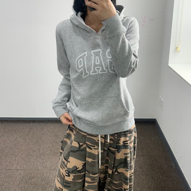 Gap 그레이 후드티
