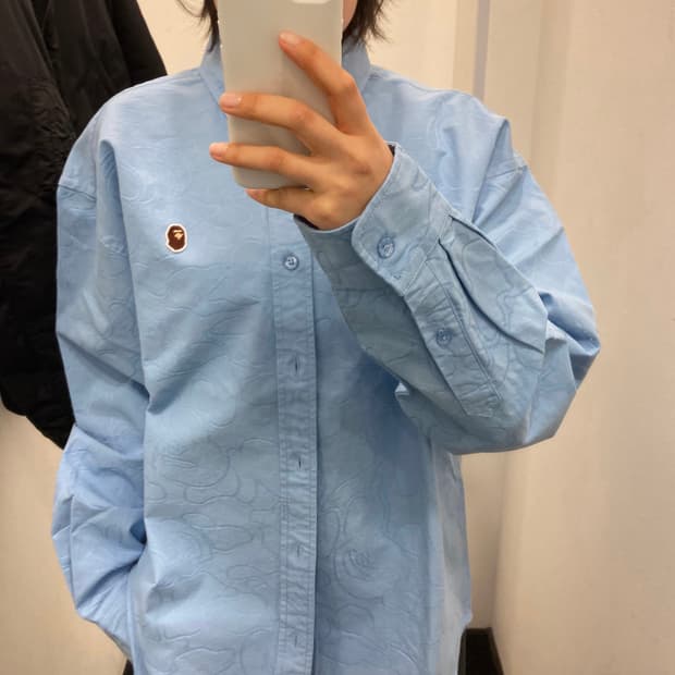 베이프 카모 셔츠