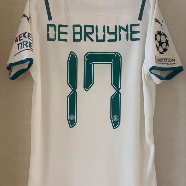 21-22 맨체스터시티 어웨이 데브라이너 유니폼 정품