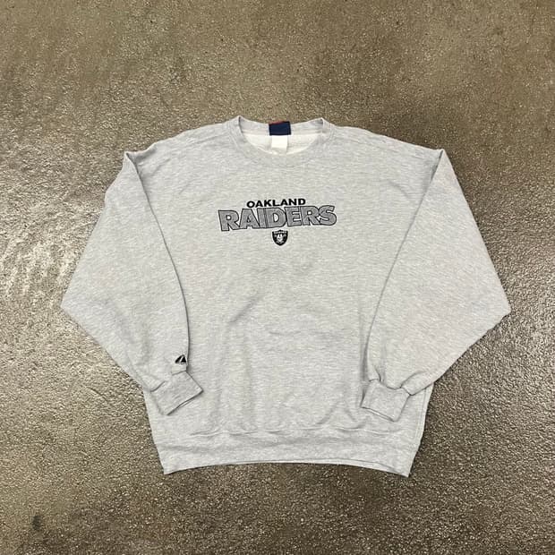 90s NFL 레이더스 스웻셔츠 (110)