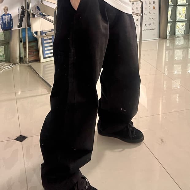 barrel leg work pants 베렐 레그 워크 팬츠