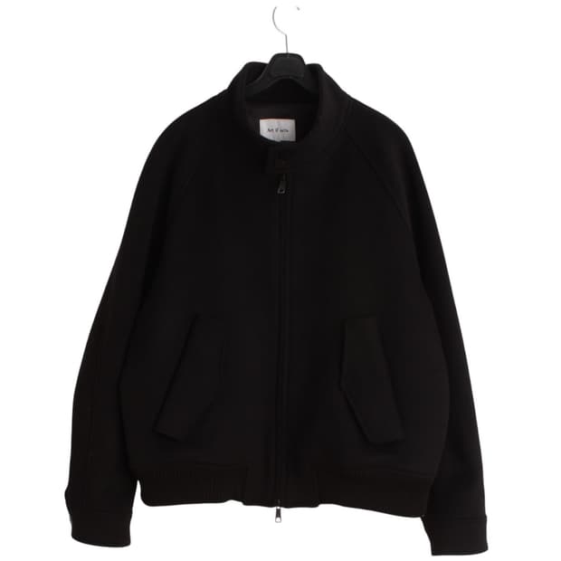 L 아트이프액츠 모직 캐시미어 해링턴 자켓