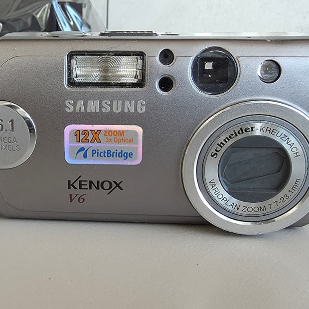 삼성 캐녹스 V6 빈티지 디지털카메라