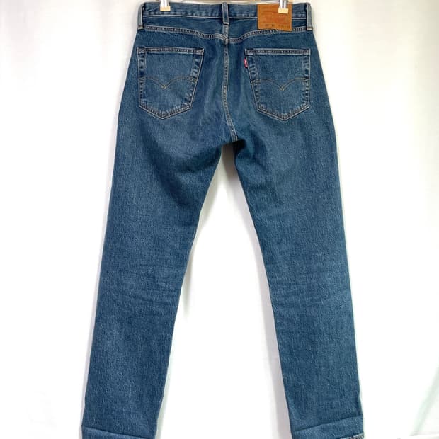 리바이스 프리미엄 501 93 빅E 일자핏 스판 데님팬츠 30