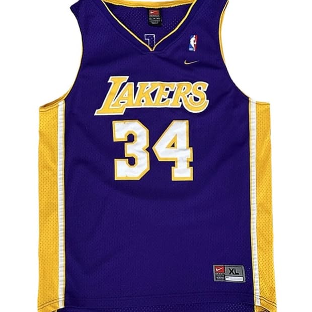 [XL] NIKE 00s 빈티지 LA레이커스 샤킬오닐 농구저지