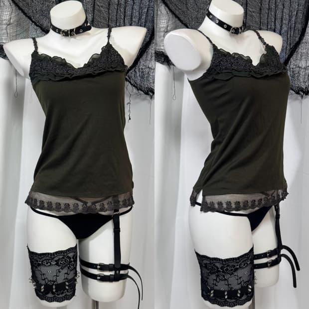 lace sleeveless