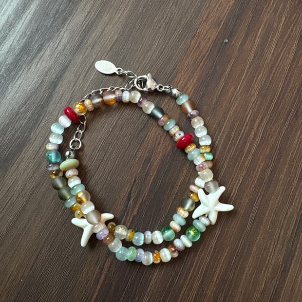 제가 만들었어여 5 팔찌