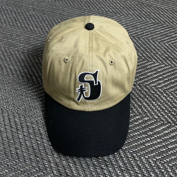 스투시 에스로고 투톤 볼캡o 4905