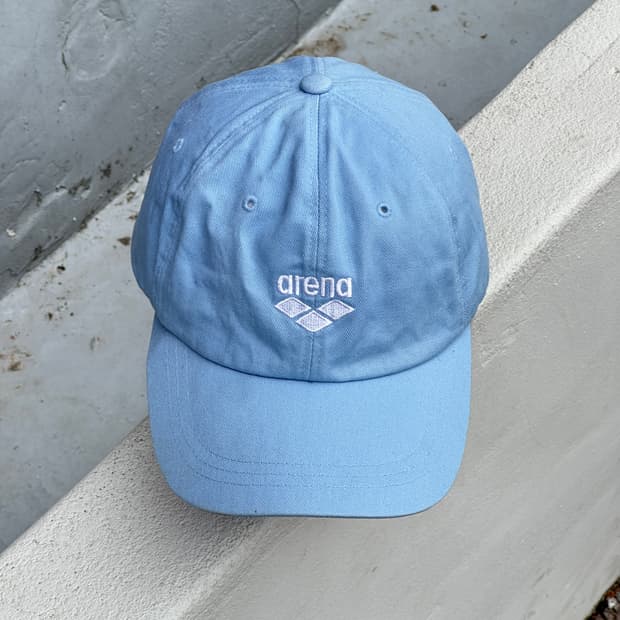 [F] 아레나 로고 하늘색 볼캡 모자