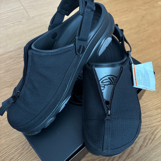kasina x crocs allterrainclog black