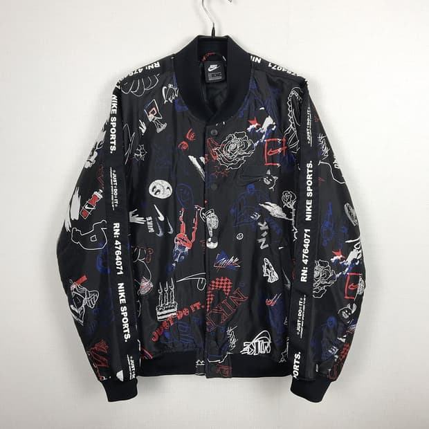 나이키 합성 필 봄버 자켓 남성M (95)