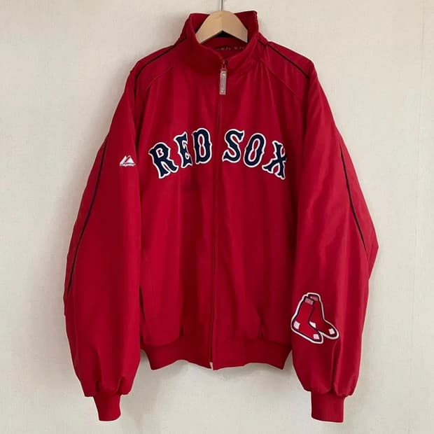 선착순 부르는 가격에 급처함 / 마제스틱 보스턴 레드삭스 바시티 M