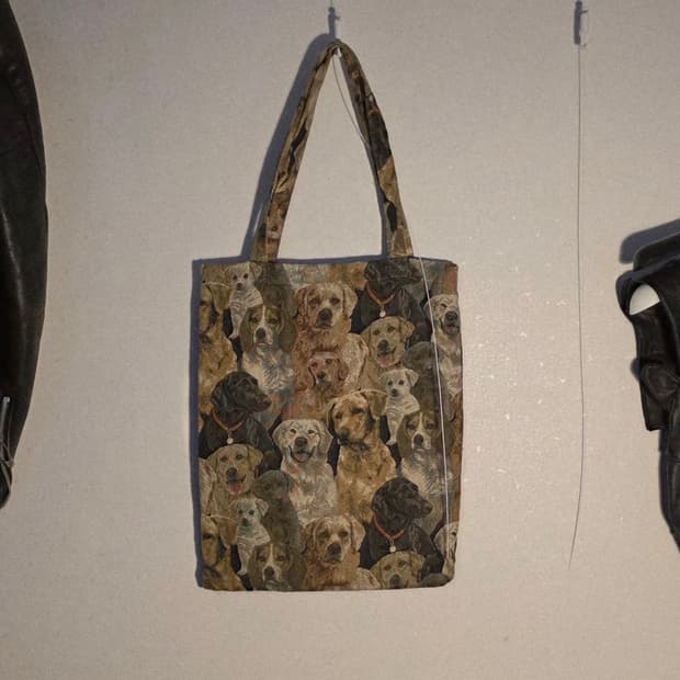 BLESS N°08 Found Objects Dogs Bag
