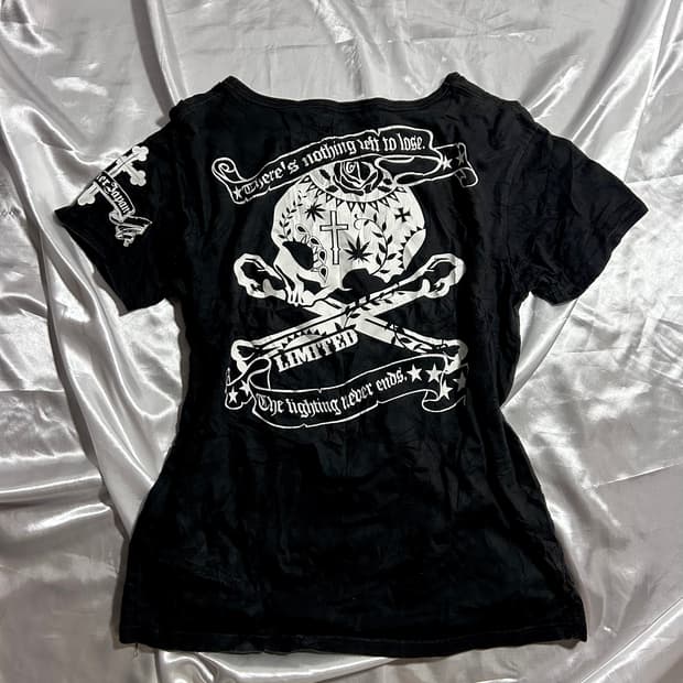 punk skull t-shirt