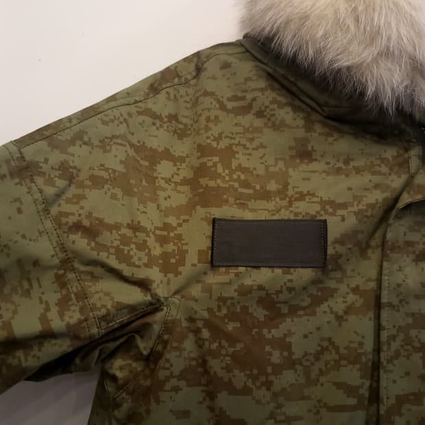 타비슈 밀리터리 야상 퍼후드 패딩