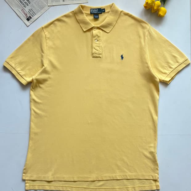 Polo 폴로랄프로렌 옐로우 PK 반팔 카라티