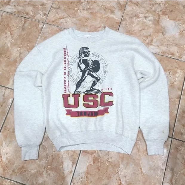 밀러 80년대 USC 빈티지 스웻셔츠