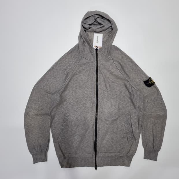 스톤아일랜드 니트 후드집업 