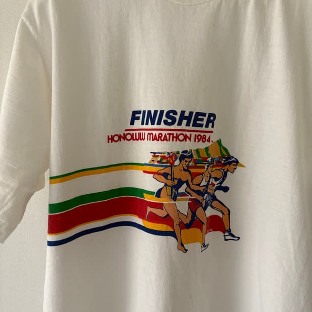 80s 1984 Honolulu Marathon Tee