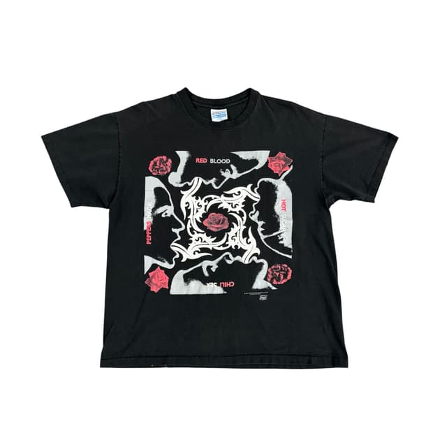 빈티지 90s 레드핫칠리페퍼스 BSSM 밴드 티셔츠