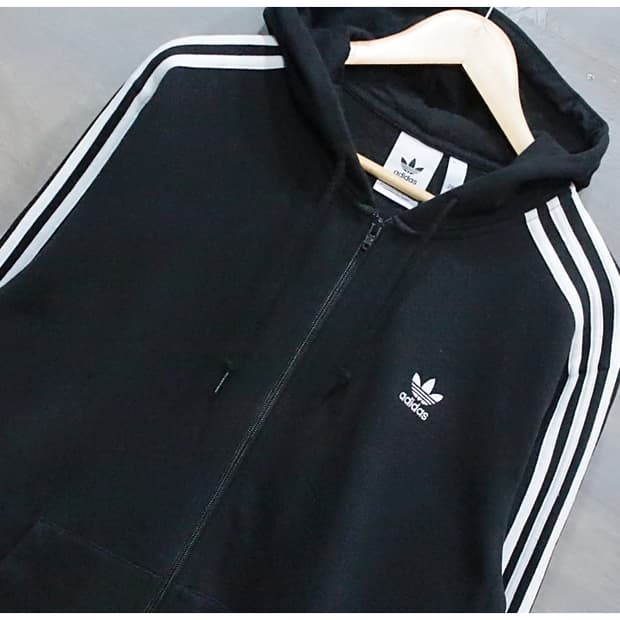[2XL] 아디다스 오리지널 3ST 기모 후드집업