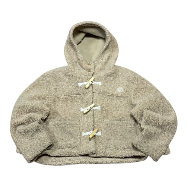 마크곤잘레스 뽀글이 크롭자켓