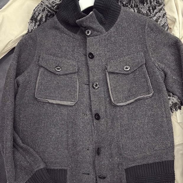 아이디빈티지 모직 자켓