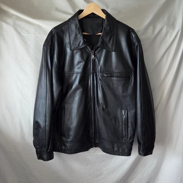 JPN vintage cow leather jacket 105