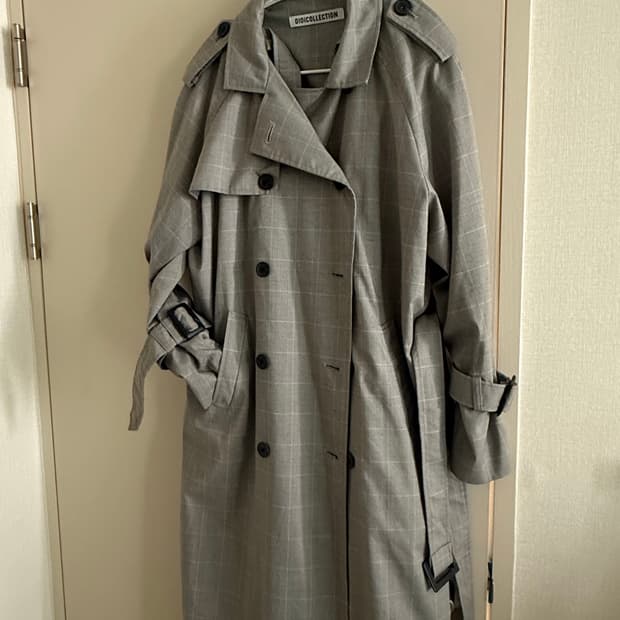 oioi two way 트렌치코트