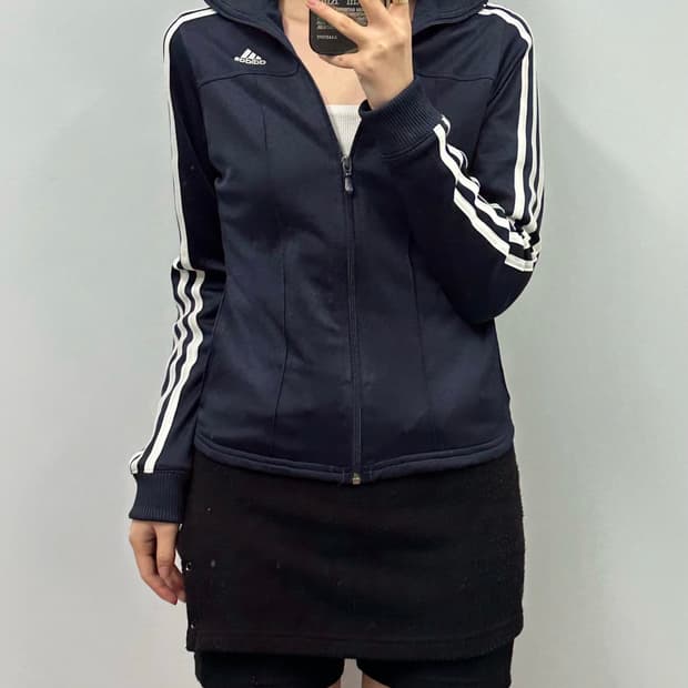 아디다스 사이드라인 네이비 트랙 져지