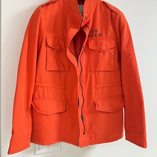 MIXOO 오렌지 봄/가을 자켓 S