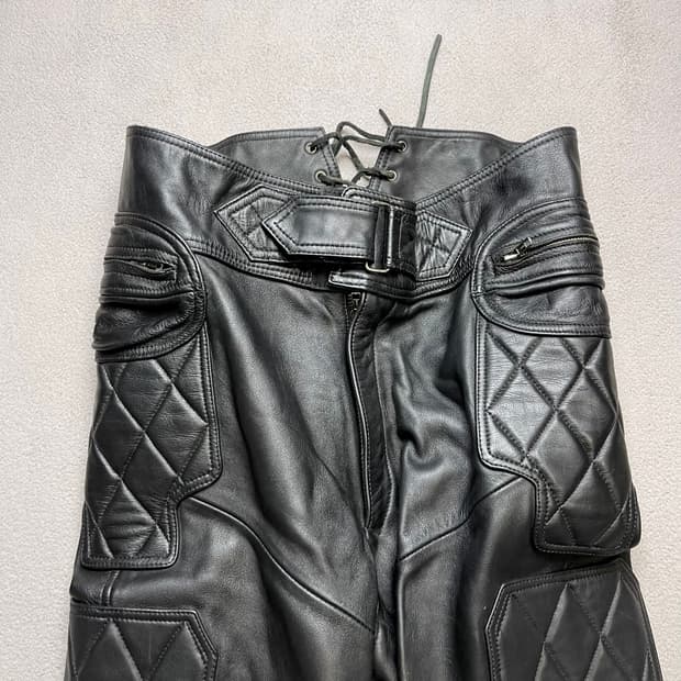 [L] KADOYA 카도야 소가죽 바지- 30-32 바이크바지