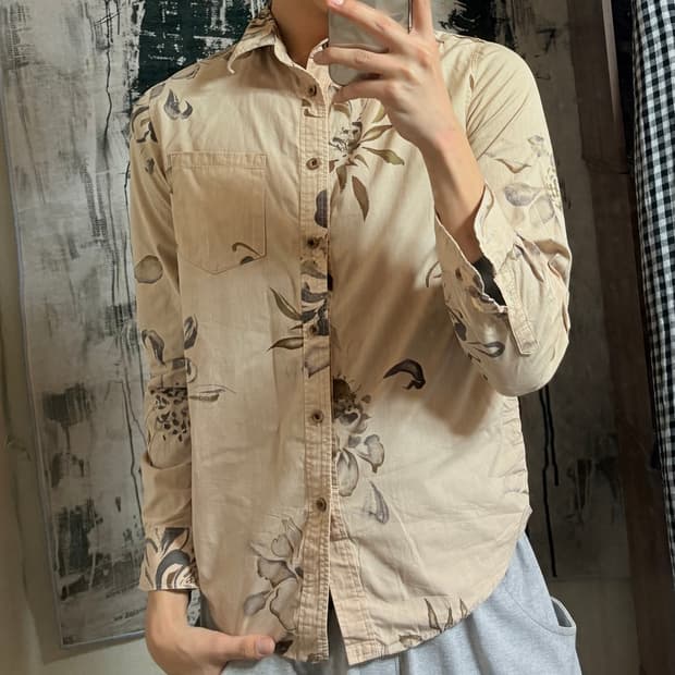 PAL'LAS PALACE  flower shirt